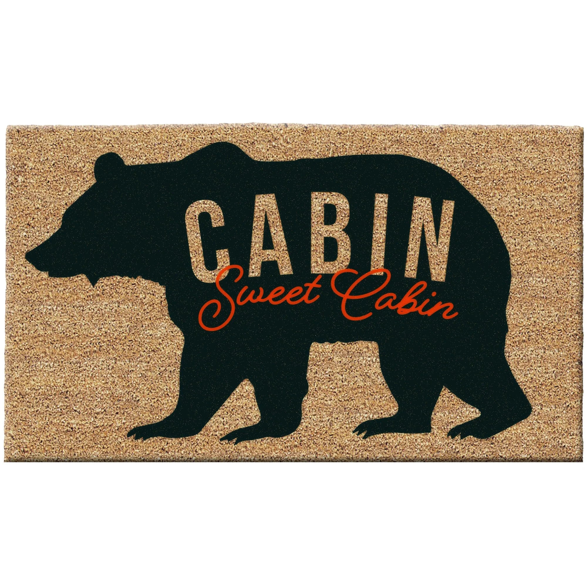 Design Imports Cabin Sweet Cabin Doormat