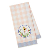 Design Imports Birdhouse Embellished Dishtowel