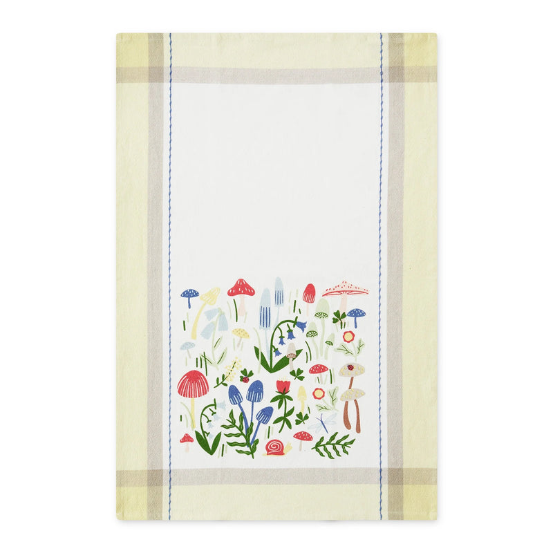 Design Imports Spring Garden Printed Floursack Towel