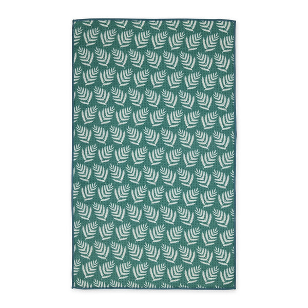 Design Imports Fiddle Ferns Printed Microfiber Dishtowel