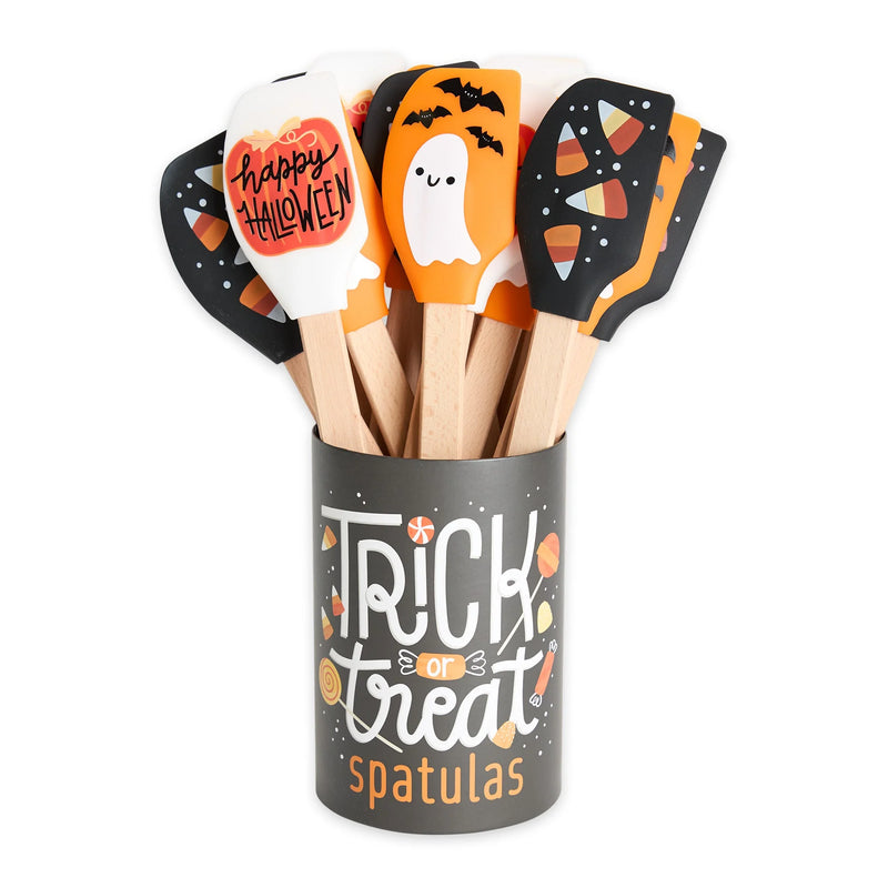 Design Imports Trick or Treat Assorted Silicone Spatula