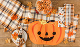 Design Imports Jack O' Lantern Embellished Placemat