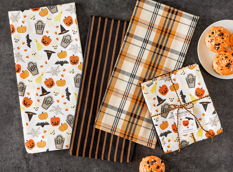 Design Imports Halloween Fun Dishtowel - Set of 3
