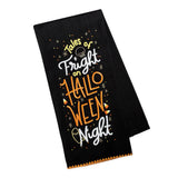 Design Imports Tales of Fright Embellished Dishtowel
