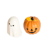 Design Imports Spooky Friends Ceramic Salt & Pepper Shakers