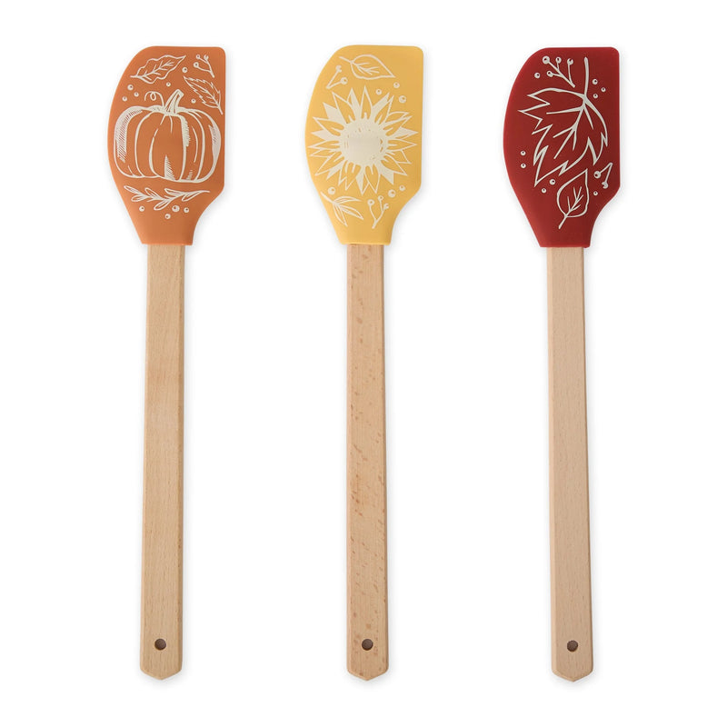 Design Imports Autumn Harvest Assorted Silicone Spatula