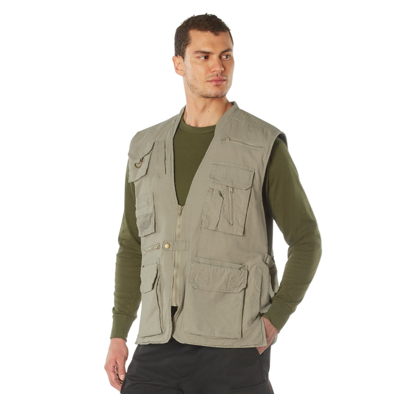 Rothco Men's Deluxe Safari Outback Vest - 4XL
