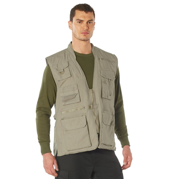 Rothco Men's Deluxe Safari Outback Vest - 4XL