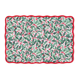 Design Imports Holly Jolly Quilted Placemat
