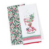 Design Imports Cheers Dears! Dishtowel - Set of 2