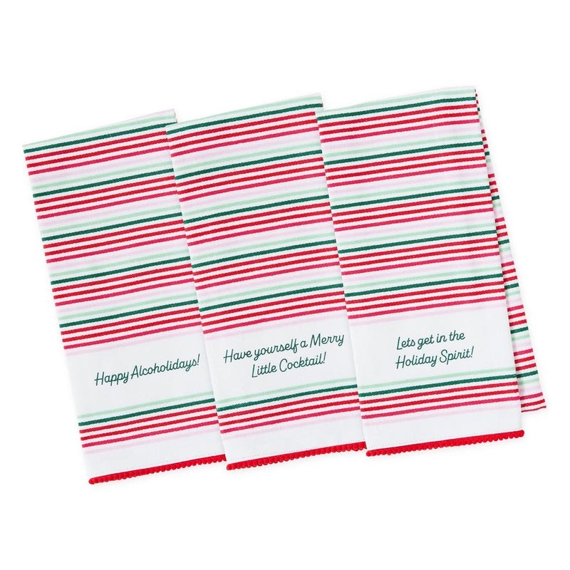 Design Imports Cheers Dears! Printed Dishtowel