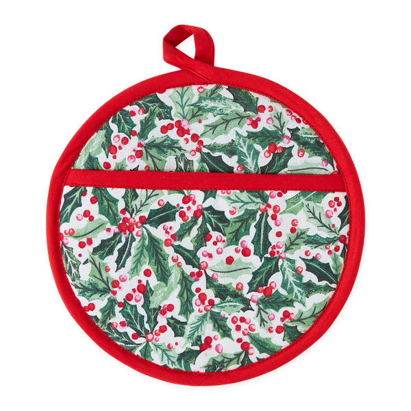 Design Imports Holly Jolly Printed Potholder