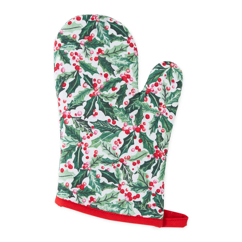 Design Imports Holly Jolly Printed Oven Mitt