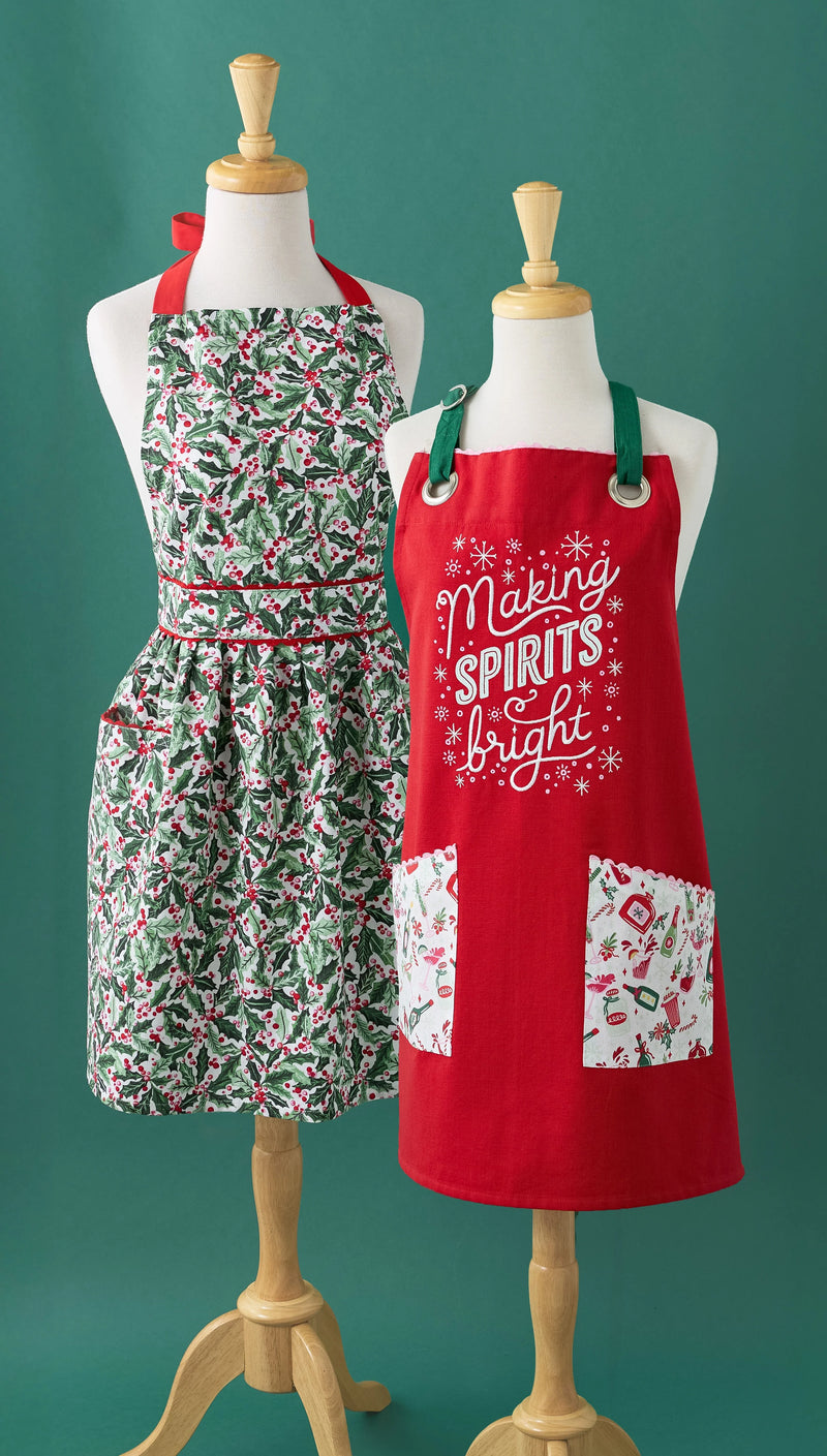 Design Imports Holly Jolly Printed Apron