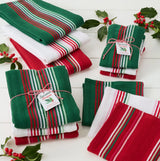 Design Imports Spirited Stripes Heavyweight Essentials Dishtowels - Set of 3