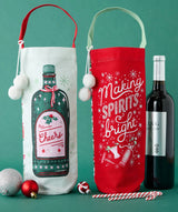 Design Imports Cheers Wine Bag