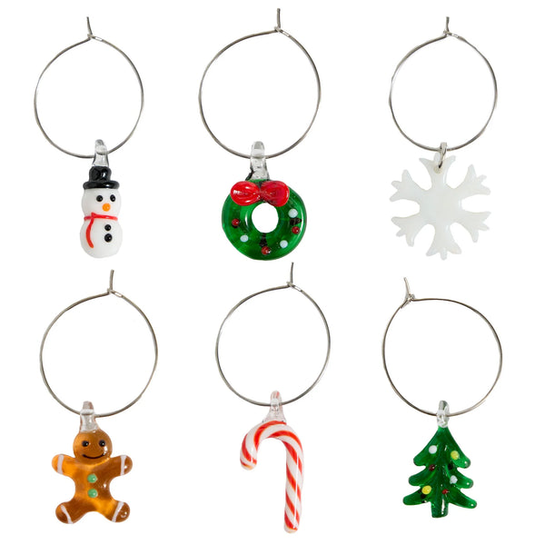 Design Imports Holiday Cheers Charm - Set of 6