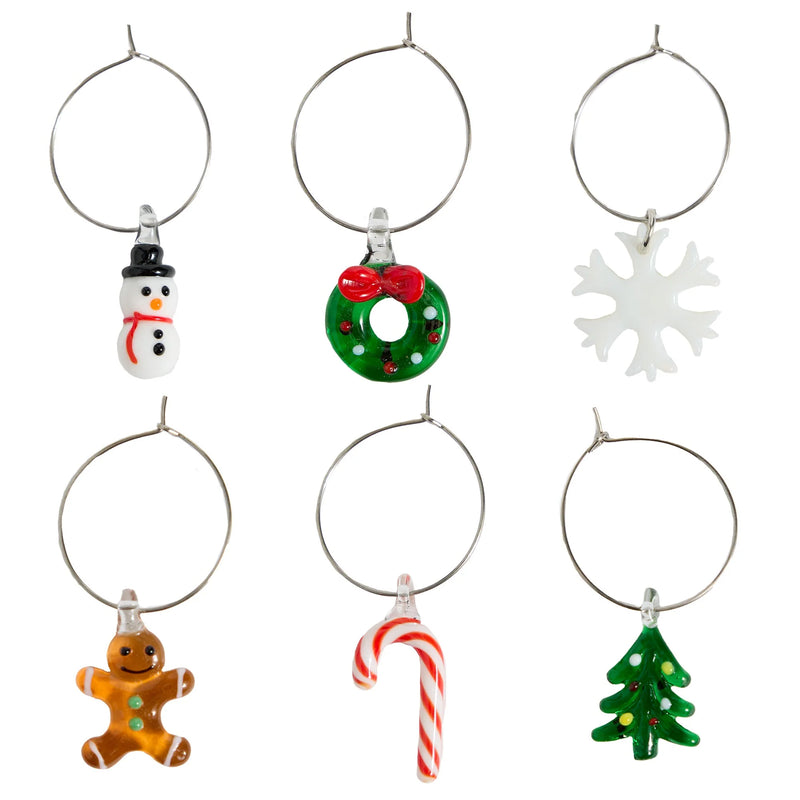 Design Imports Holiday Cheers Charm - Set of 6