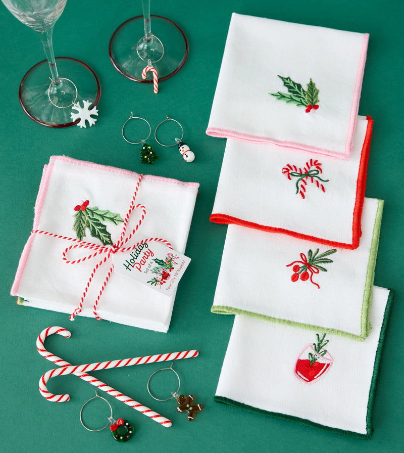 Design Imports Holiday Cheers Charm - Set of 6