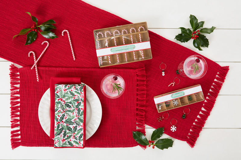 Design Imports Holiday Cheers Charm - Set of 6