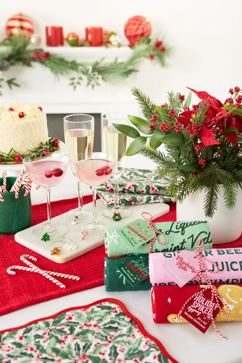 Design Imports Holiday Cheers Charm - Set of 6