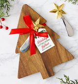 Design Imports Tree Cutting Board Gift Set