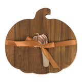 Design Imports Pumpkin Cutting Board Gift Set