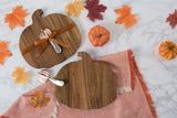 Design Imports Pumpkin Cutting Board Gift Set