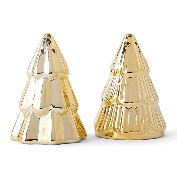 Design Imports Gold Trees Salt & Pepper Set