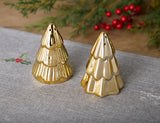 Design Imports Gold Trees Salt & Pepper Set