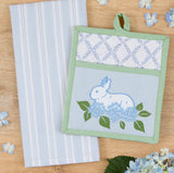 Design Imports Bunny Garden Potholder Gift Set
