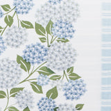 Design Imports Hydrangea Hedgerow Printed Table Runner