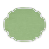 Design Imports Mistletoe Green Slub Placemat