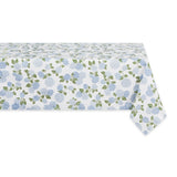 Design Imports Hydrangea Garden Printed Tablecloth - 60 x 84"