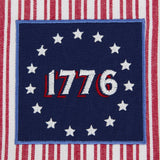 Design Imports 1776 Betsy Ross Embellished Dishtowel