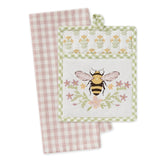 Design Imports Honey Bee Potholder Gift Set
