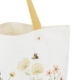 Design Imports Spring Wildflowers Printed Tote Handbag