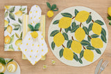 Design Imports Lemons Beaded Centerpiece