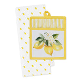 Design Imports Lemon Bouquet Potholder Gift Set