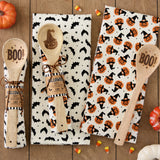 Design Import Boo! Dishtowel & Spoon Gift Set Mixed Pack