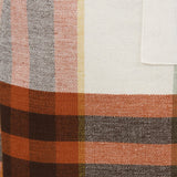 Design Imports Autumn Picnic Plaid Embellished Apron