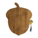 Design Imports Acorn Cutting Board Gift Set