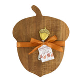 Design Imports Acorn Cutting Board Gift Set