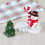 Design Imports Snowman & Tree Salt & Pepper Set