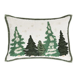 Design Imports Winter Woods Embellished Pillow