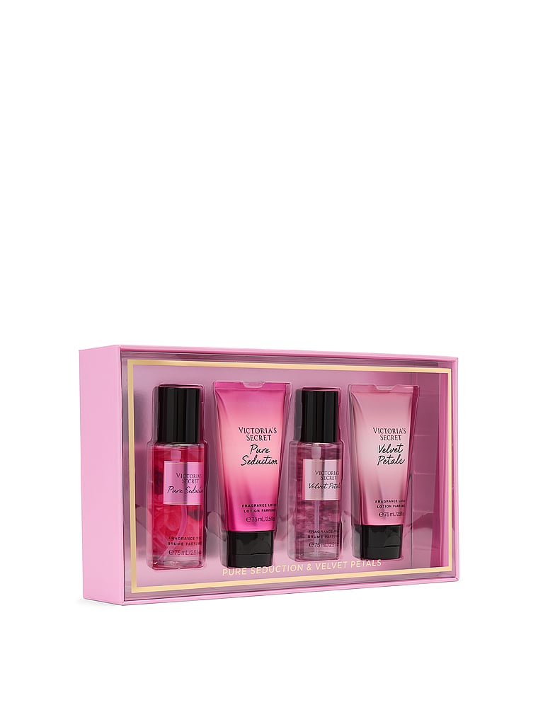 Victoria's Secret Fragrance Mini Mist & Lotion Coffret 4-Piece Gift Set
