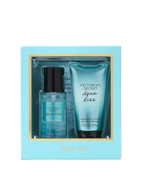 Victoria's Secret Aqua Kiss Fragrance Mist 2-Piece Gift Set