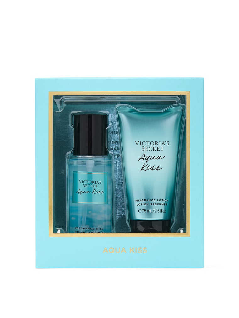 Victoria's Secret Aqua Kiss Fragrance Mist 2-Piece Gift Set