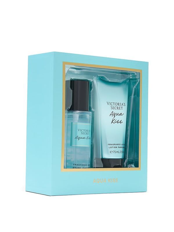 Victoria's Secret Aqua Kiss Fragrance Mist 2-Piece Gift Set