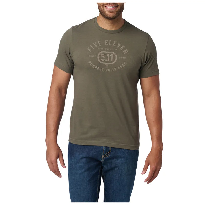 5.11 Mens Purpose Crest V2 Short Sleeve T-Shirt – ShopCGX